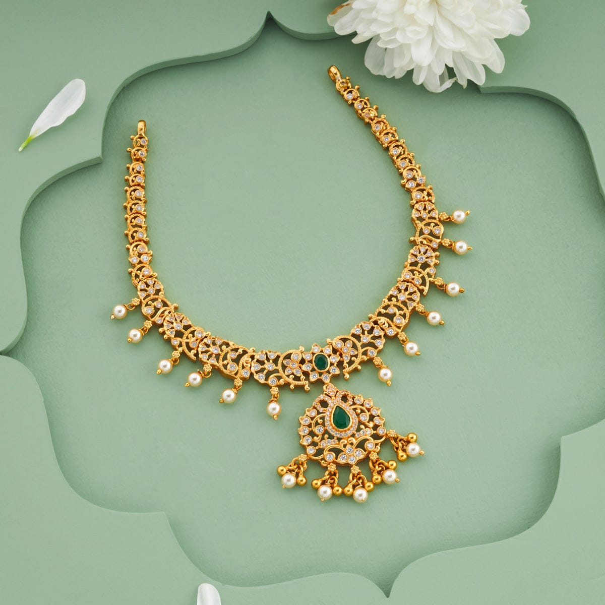 Temple Necklace Silver Temple Necklace 197069