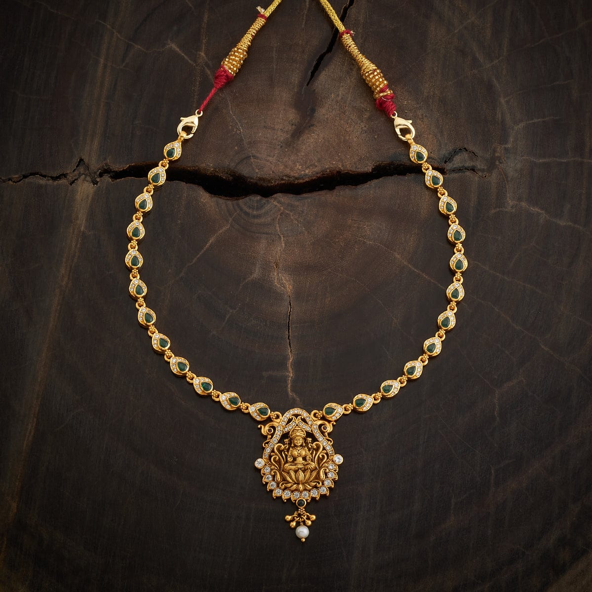 Temple Necklace Silver Temple Necklace 167572