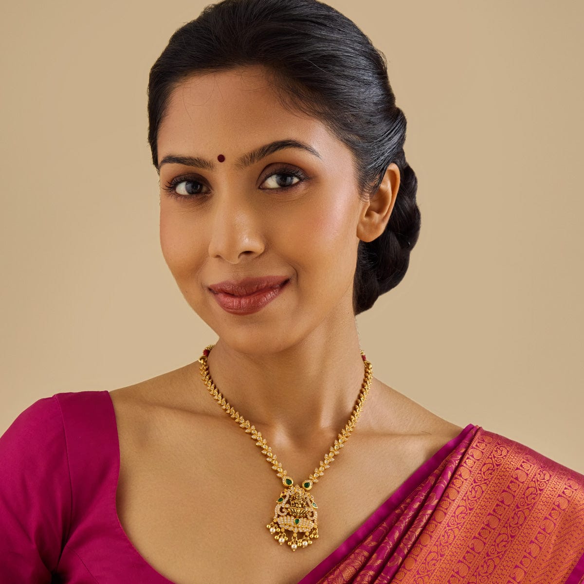 Temple Necklace Silver Temple Necklace 177631