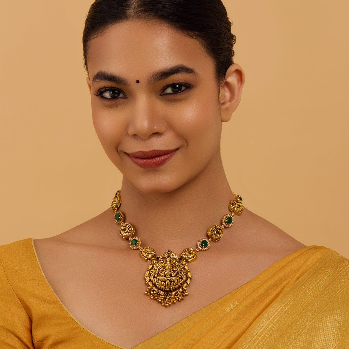 Temple Necklace Silver Temple Necklace 179569