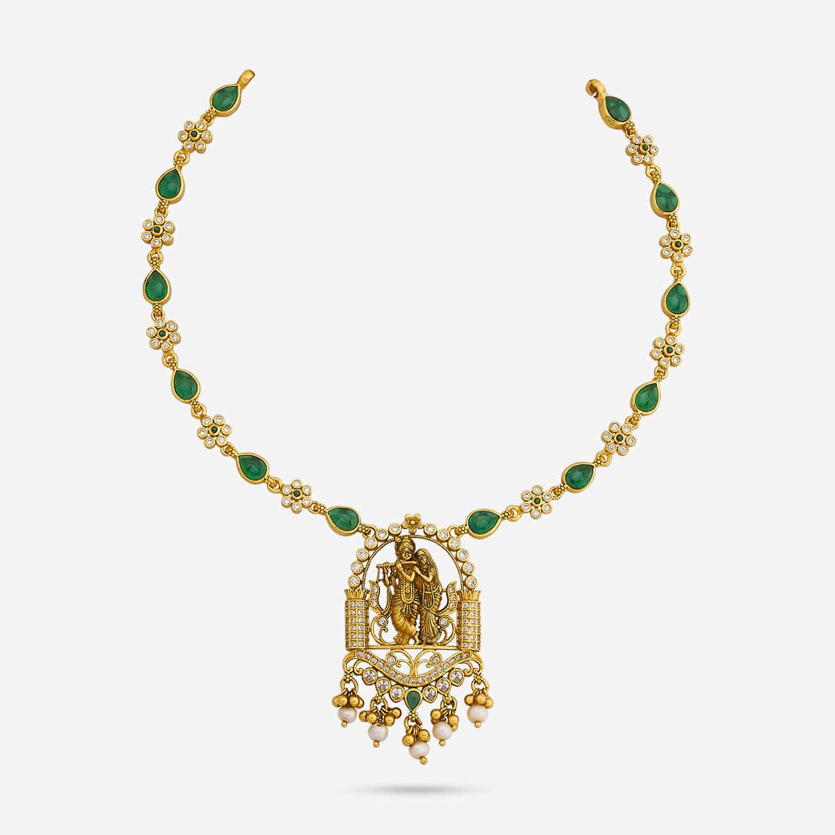 Temple Necklace Silver Temple Necklace 179655