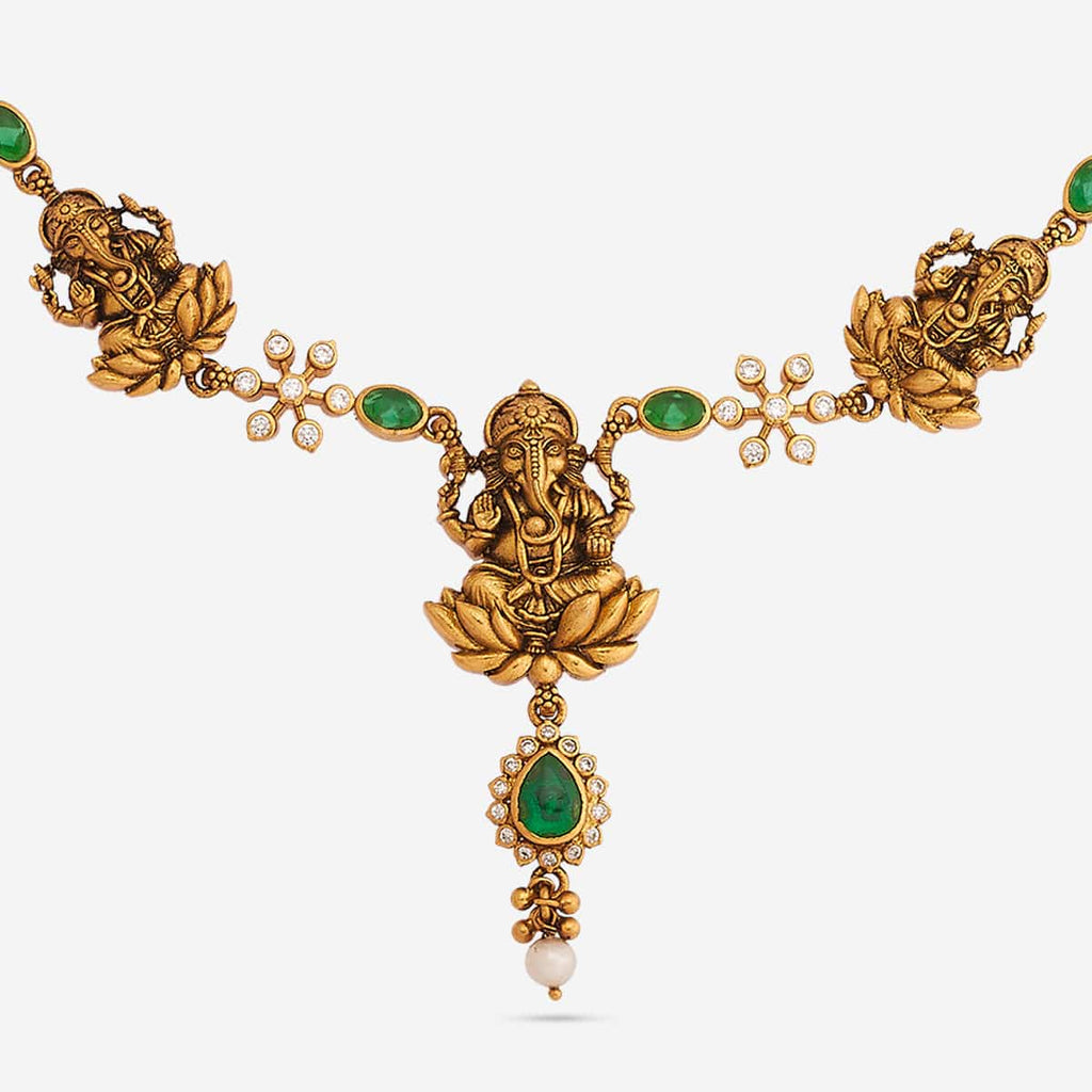 Temple Necklace Silver Temple Necklace 188206