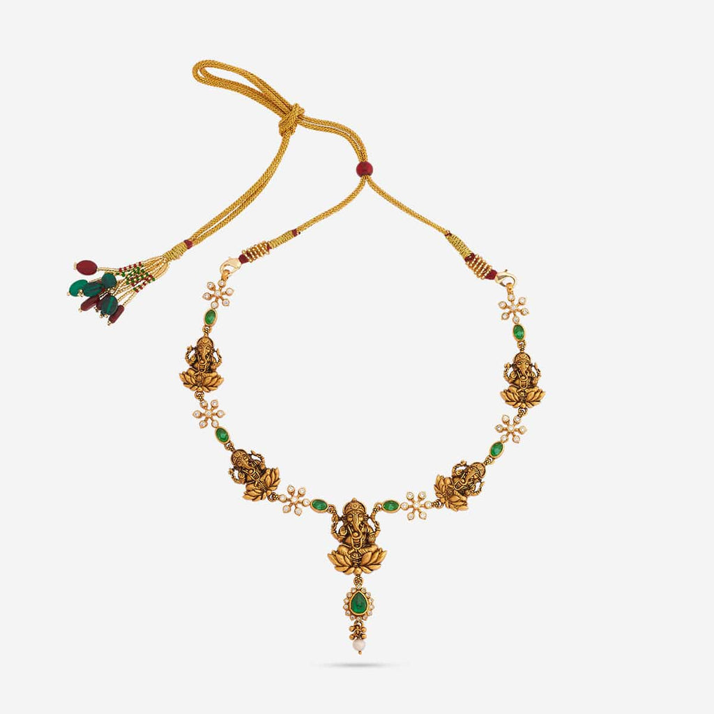 Temple Necklace Silver Temple Necklace 188206