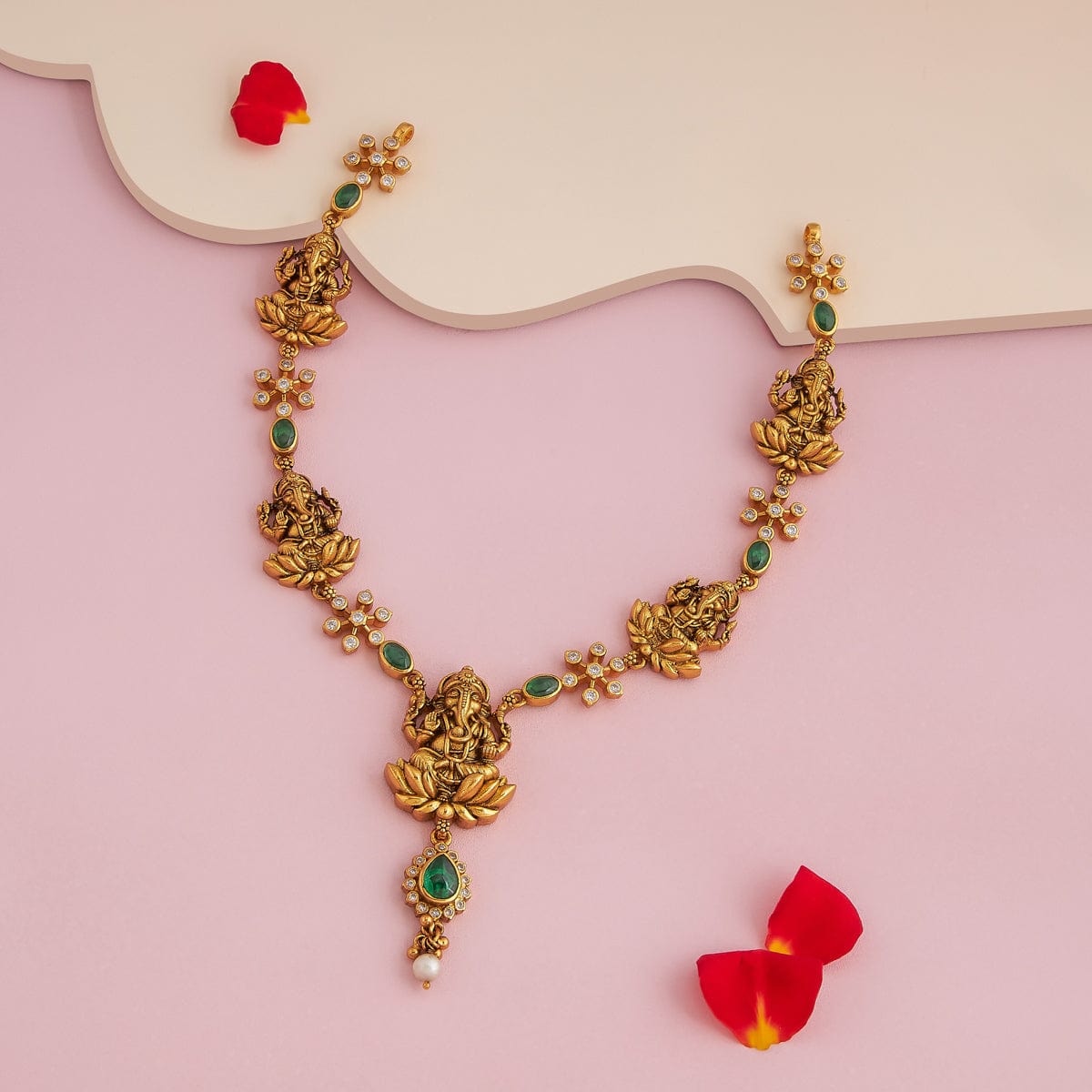 Temple Necklace Silver Temple Necklace 188206