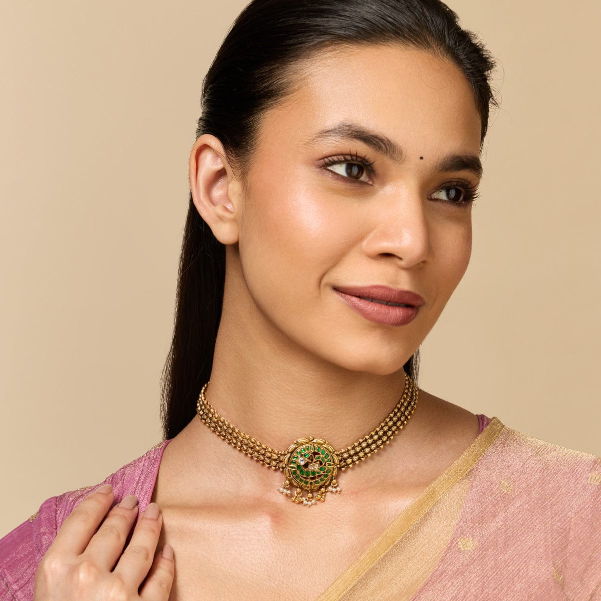 Temple Necklace Silver Temple Necklace 191817