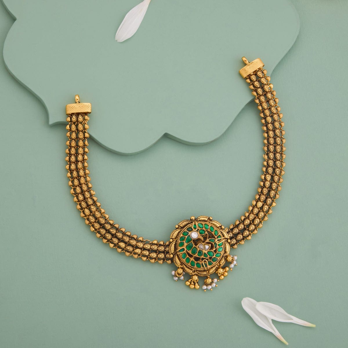 Temple Necklace Silver Temple Necklace 191817