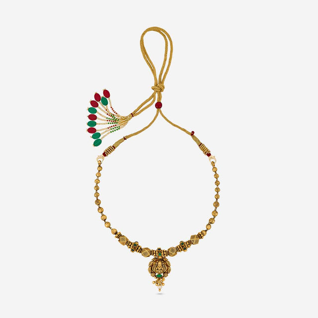 Temple Necklace Silver Temple Necklace 201118