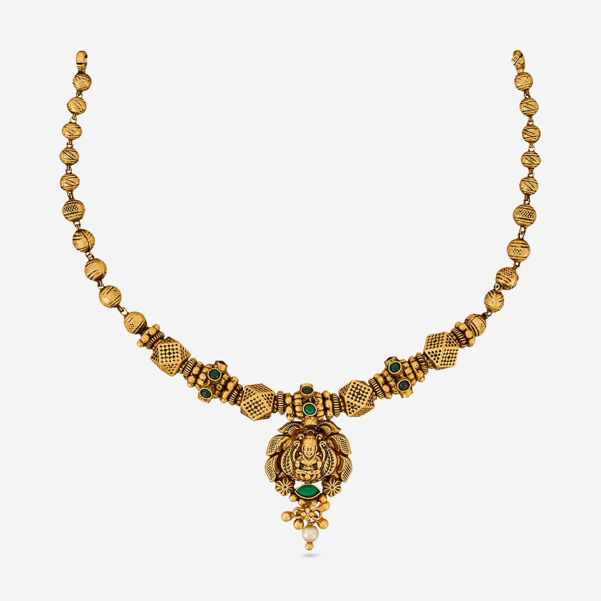 Temple Necklace Silver Temple Necklace 201118