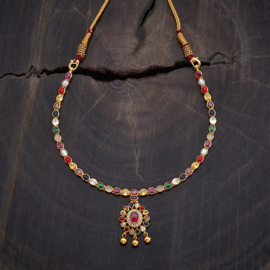 Temple Necklace Silver Temple Necklace 173306