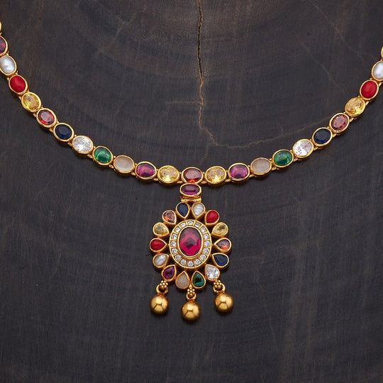 Temple Necklace Silver Temple Necklace 173306