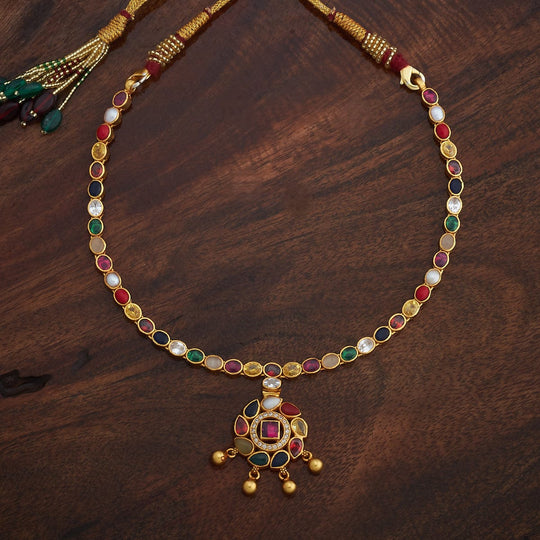 Temple Necklace Silver Temple Necklace 177527