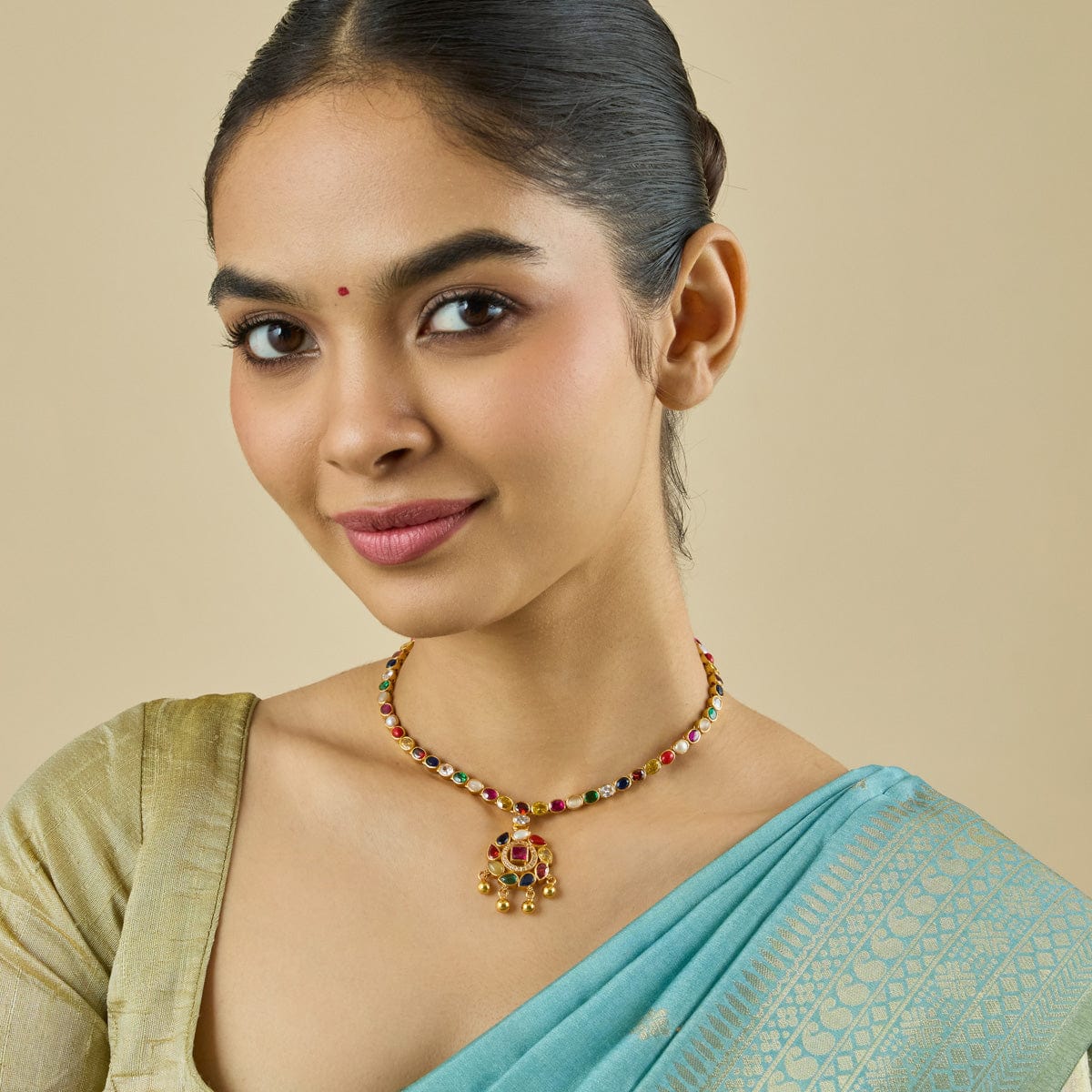 Temple Necklace Silver Temple Necklace 177527