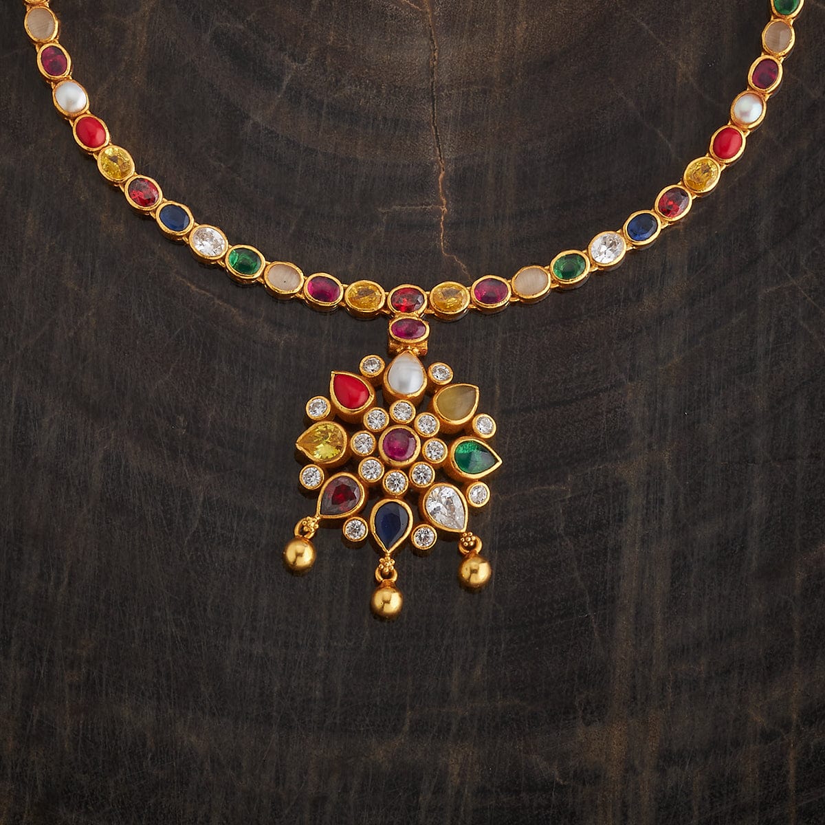 Temple Necklace Silver Temple Necklace 177534