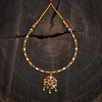 Temple Necklace Silver Temple Necklace 177534