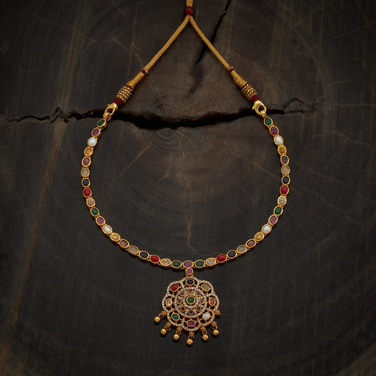 Temple Necklace Silver Temple Necklace 178086