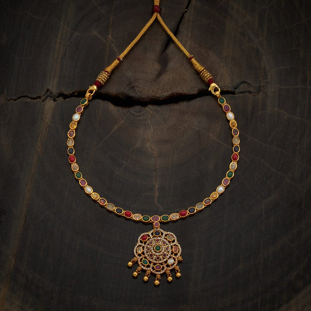 Temple Necklace Silver Temple Necklace 178086