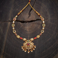 Temple Necklace Silver Temple Necklace 179641