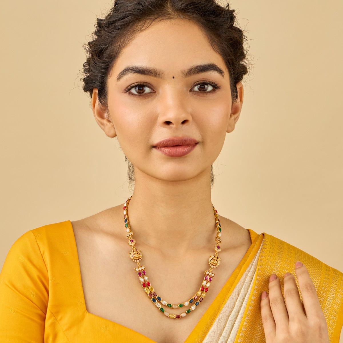 Temple Necklace Silver Temple Necklace 183337