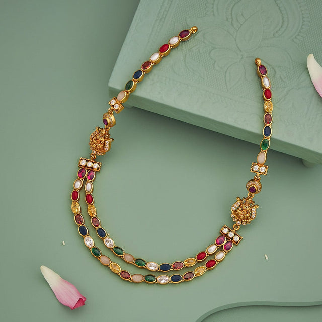 Temple Necklace Silver Temple Necklace 183337