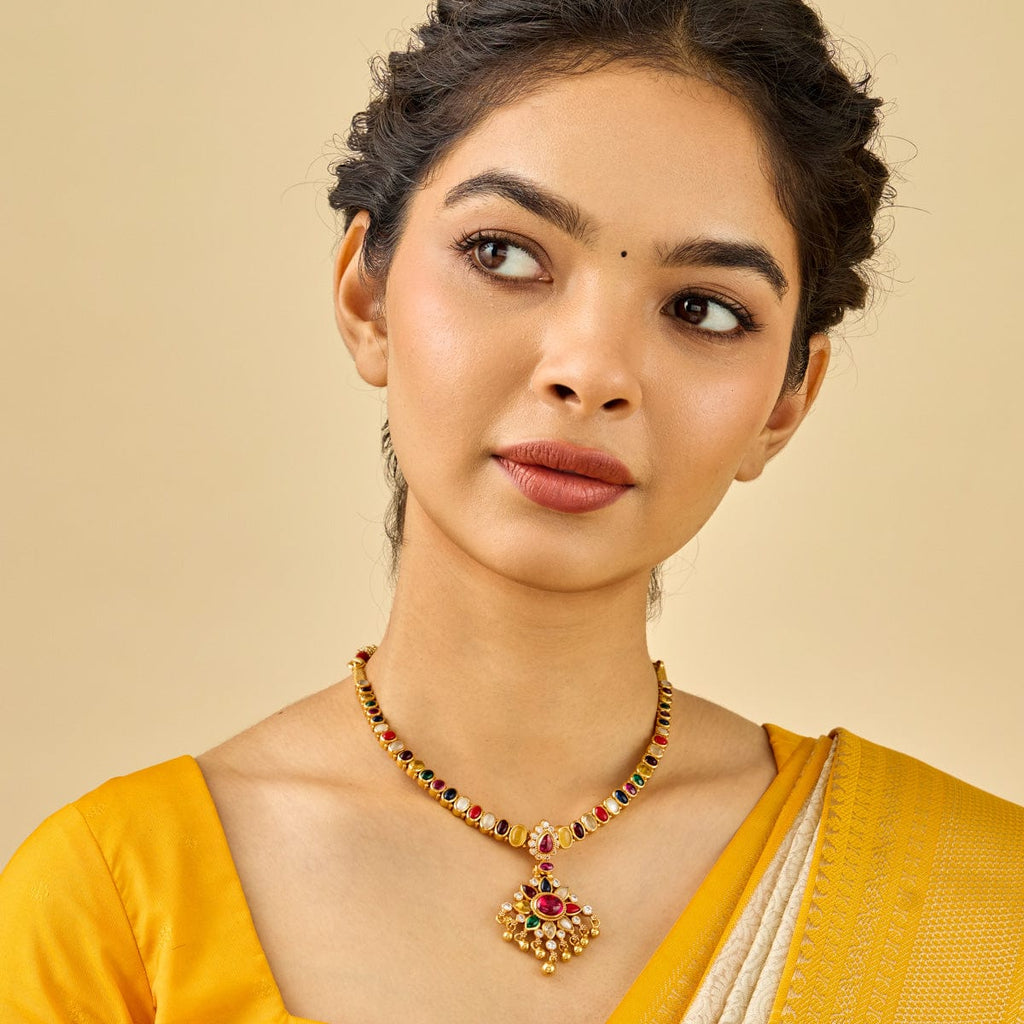 Temple Necklace Silver Temple Necklace 185433