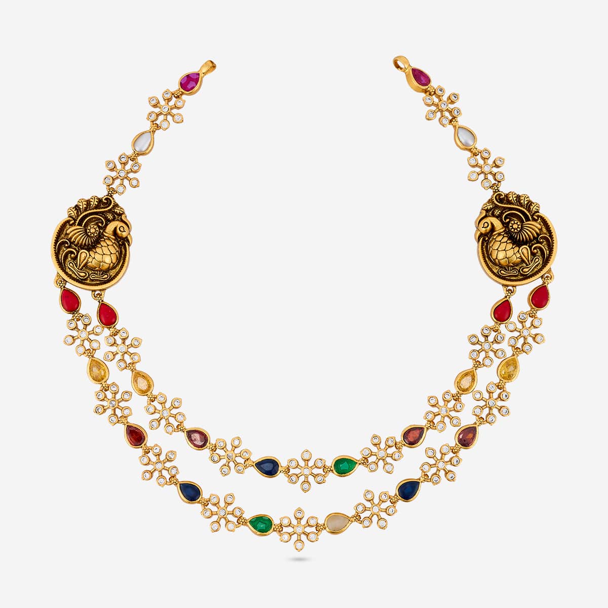 Temple Necklace Silver Temple Necklace 185421