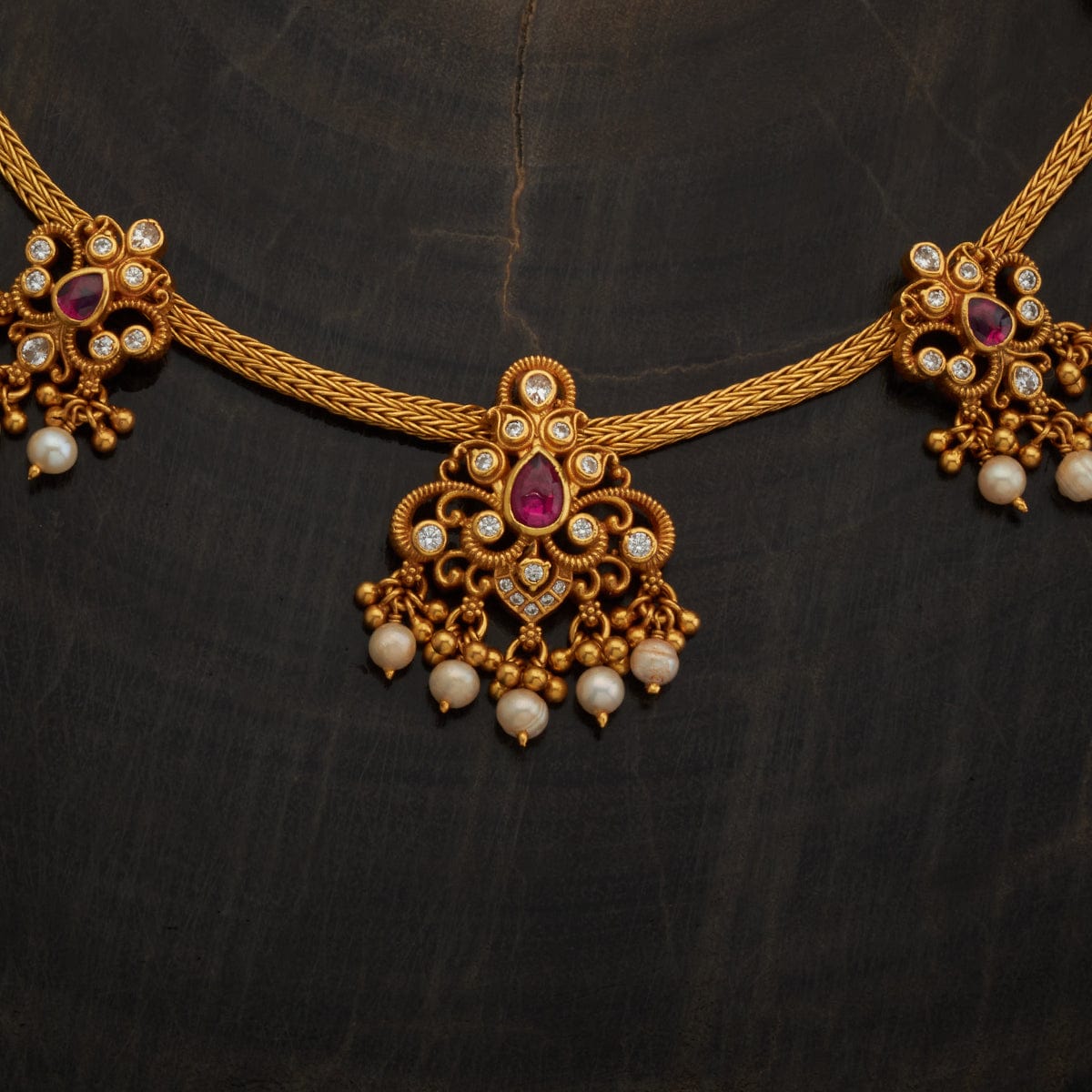 Temple Necklace Silver Temple Necklace 166082