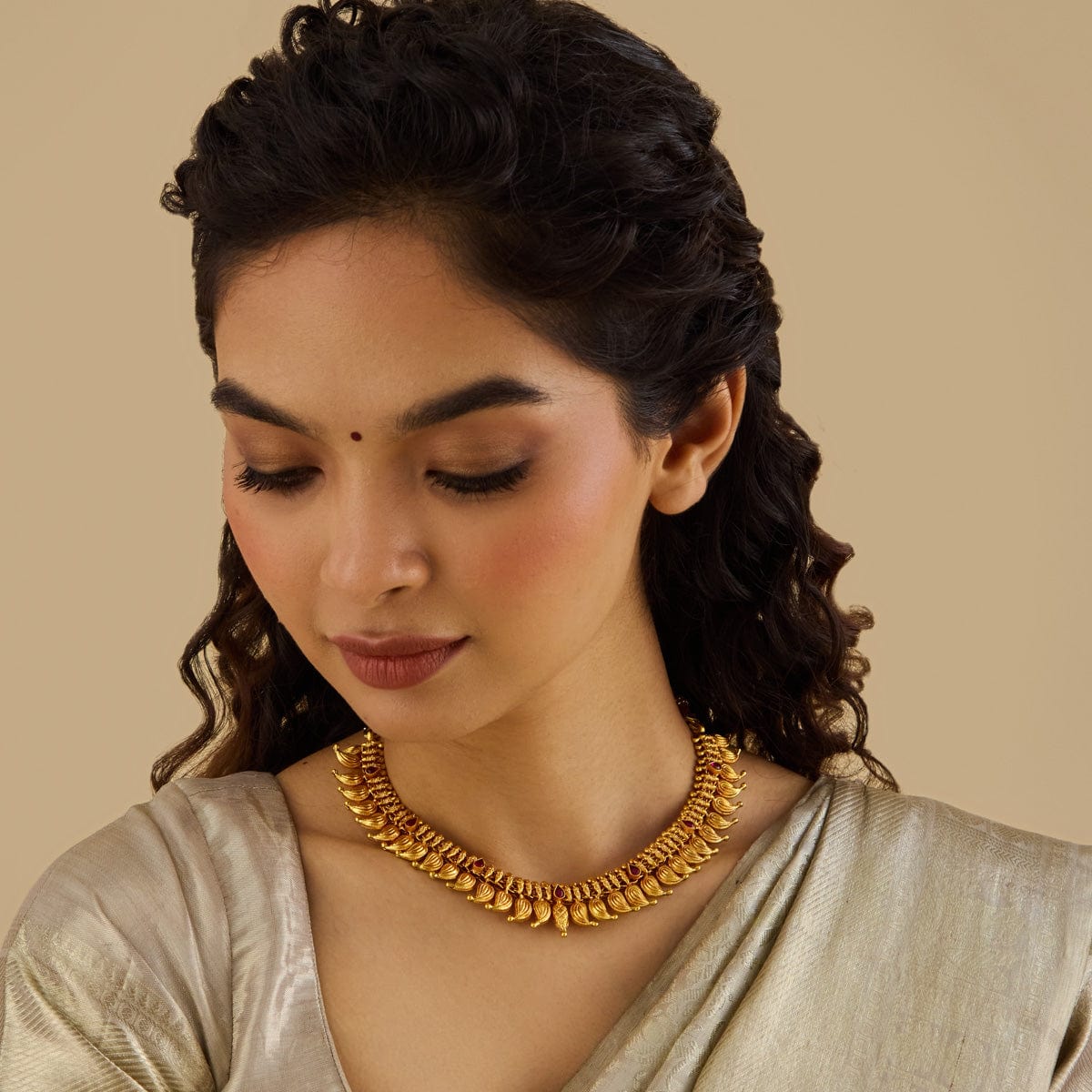 Temple Necklace Silver Temple Necklace 169966