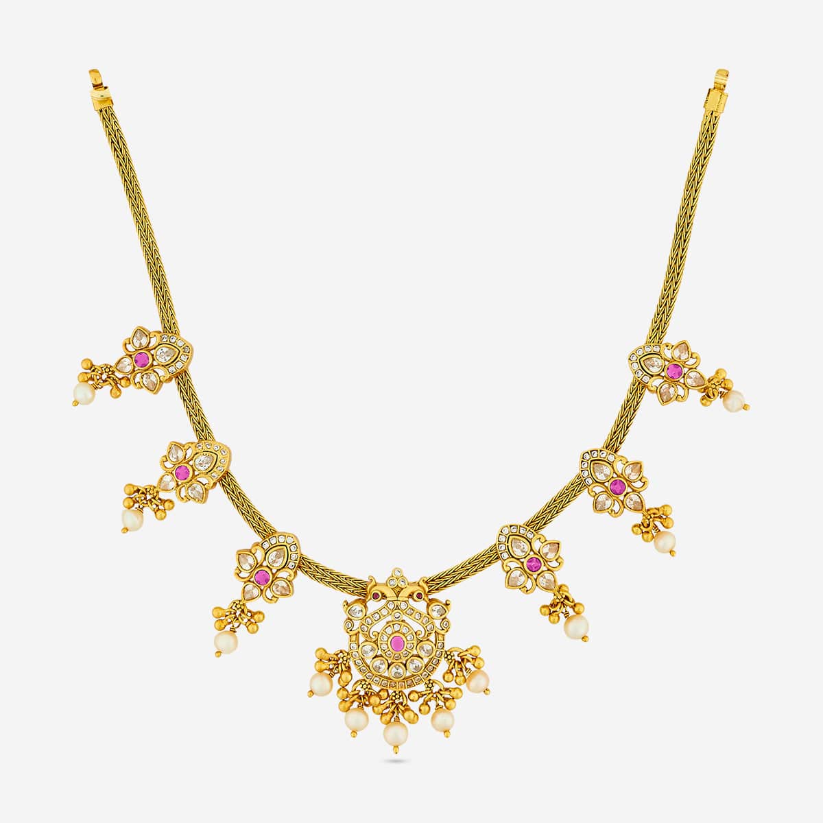 Temple Necklace Silver Temple Necklace 174242