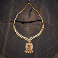 Temple Necklace Silver Temple Necklace 174316