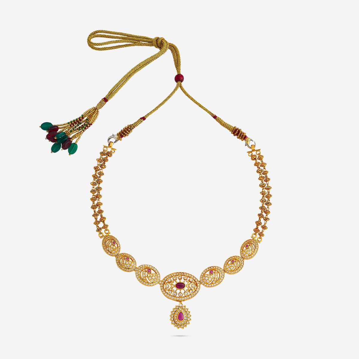 Temple Necklace Silver Temple Necklace 179480