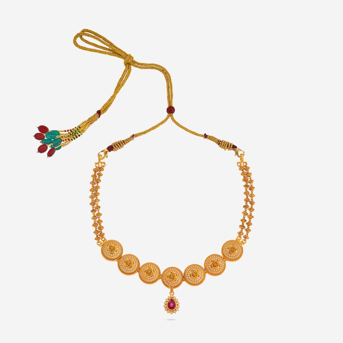 Temple Necklace Silver Temple Necklace 179481