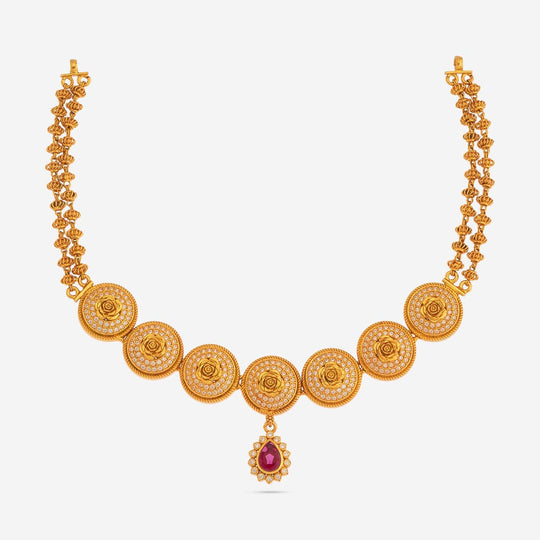 Temple Necklace Silver Temple Necklace 179481