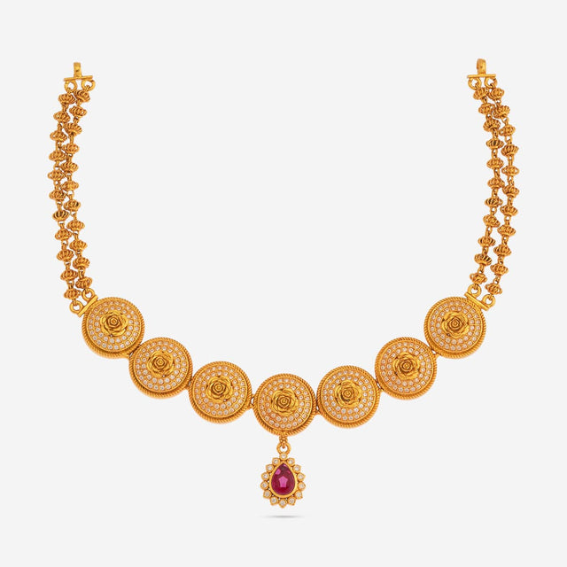 Temple Necklace Silver Temple Necklace 179481