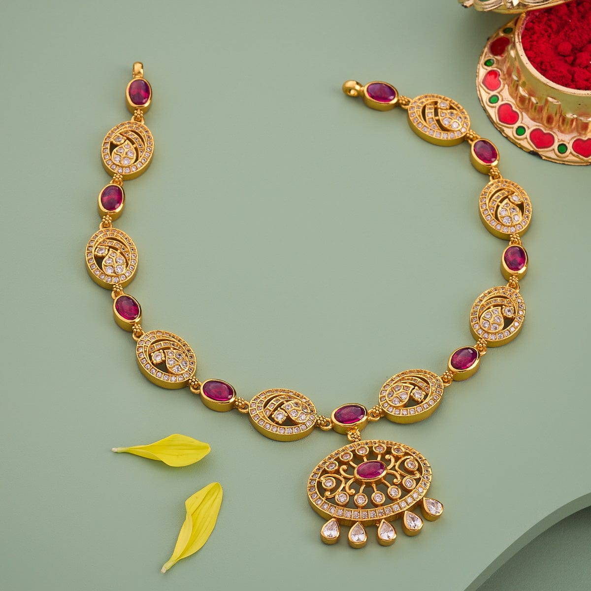 Temple Necklace Silver Temple Necklace 183331