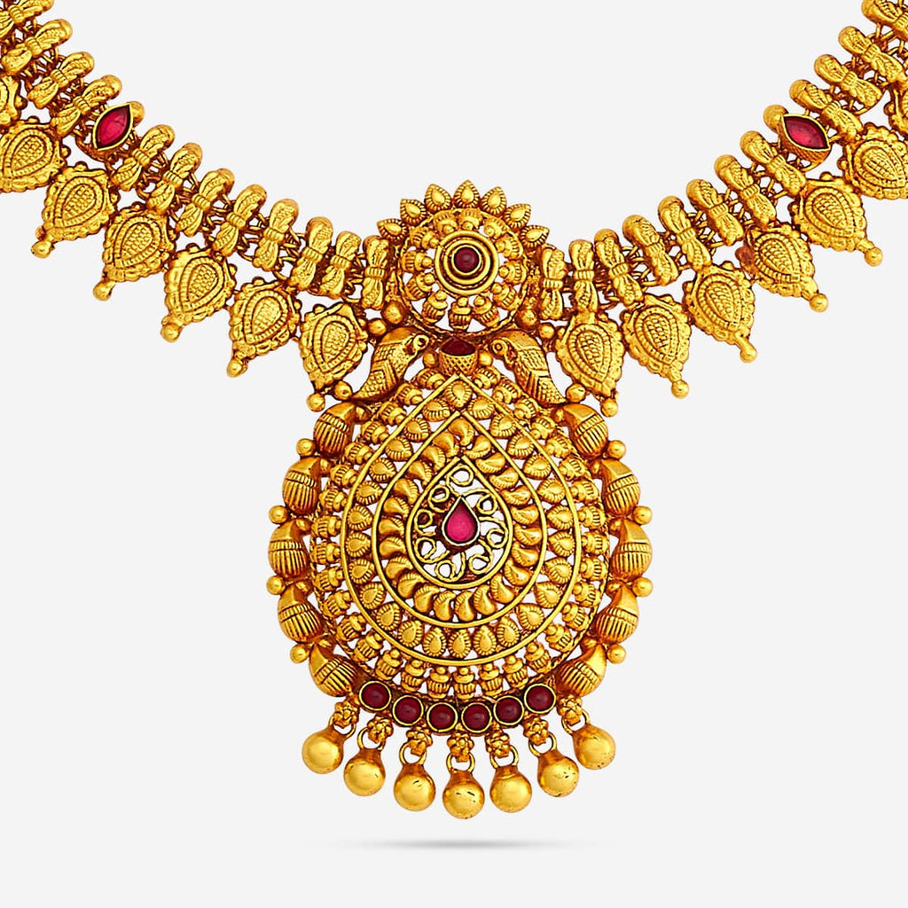 Temple Necklace Silver Temple Necklace 185466