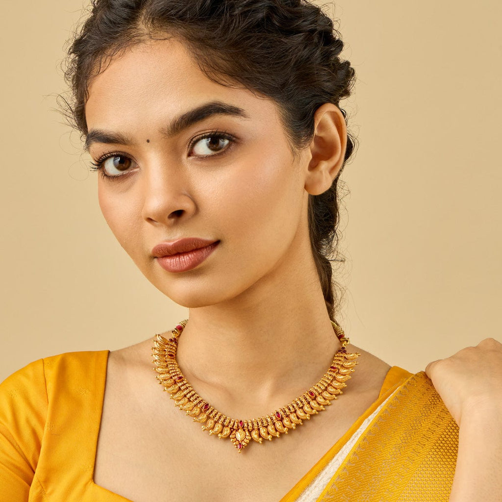 Temple Necklace Silver Temple Necklace 185472