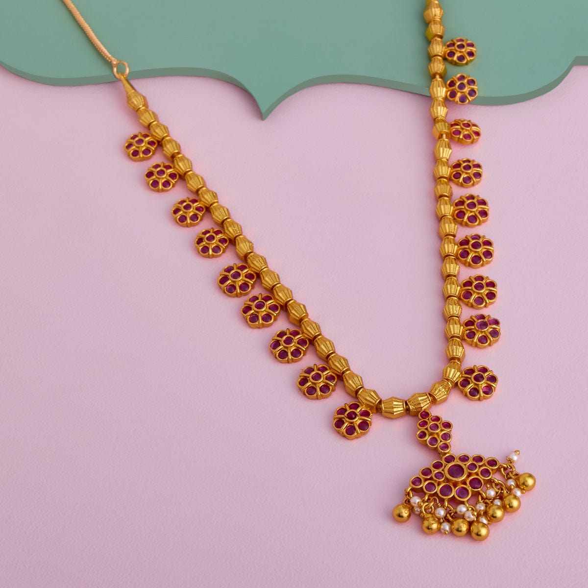 Temple Necklace Silver Temple Necklace 188204