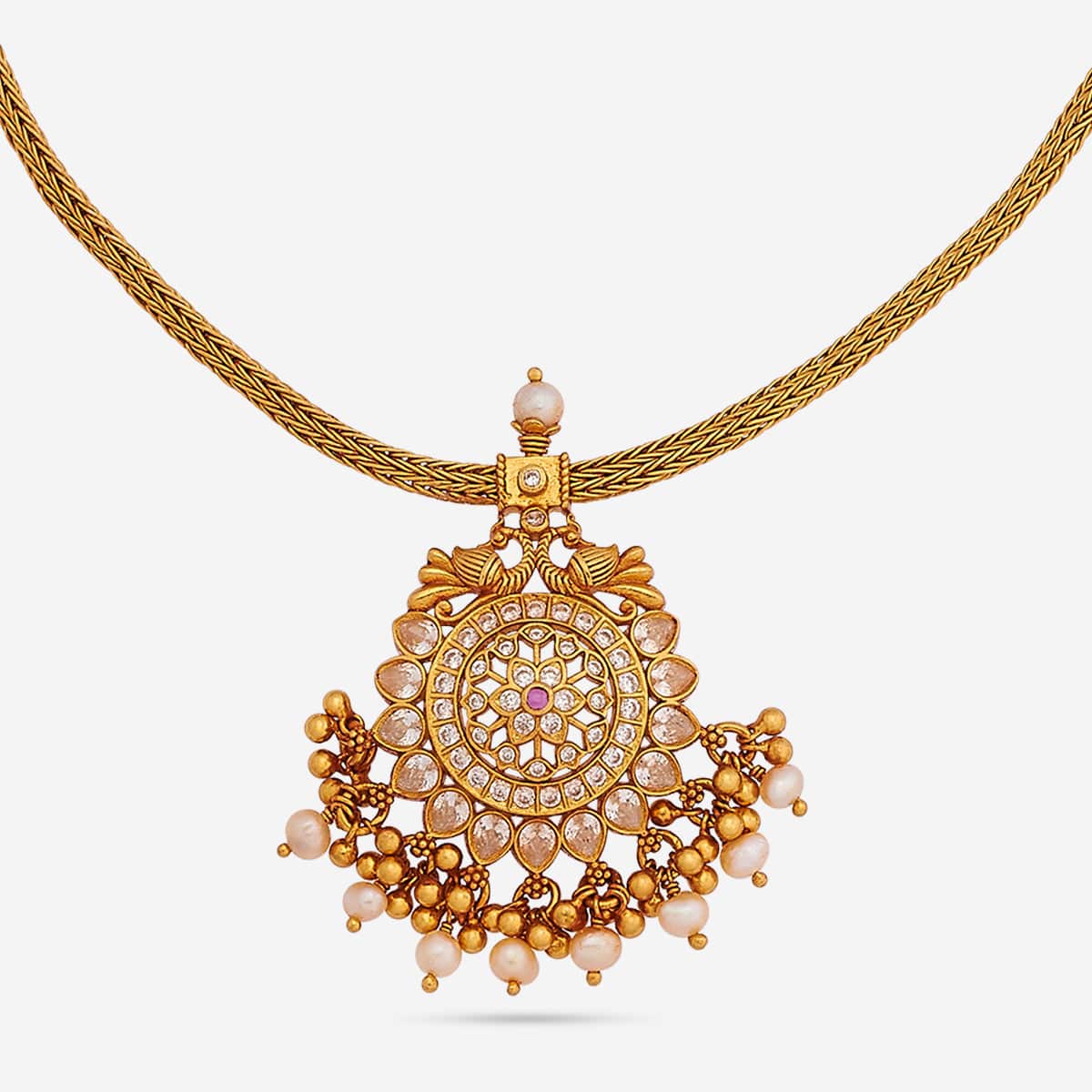 Temple Necklace Silver Temple Necklace 188211