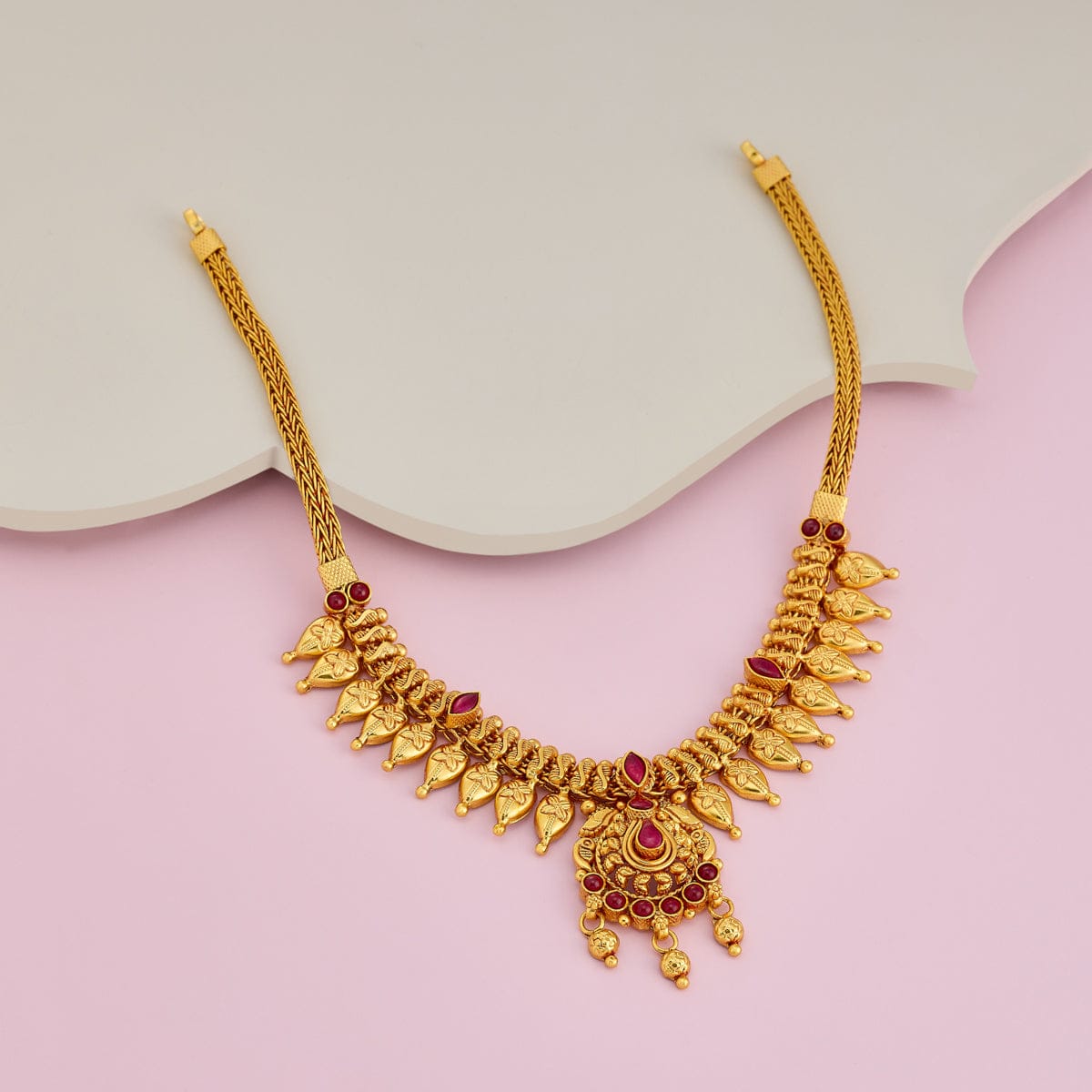 Temple Necklace Silver Temple Necklace 188944