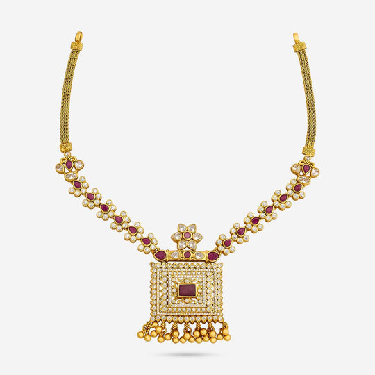 Temple Necklace Silver Temple Necklace 190609