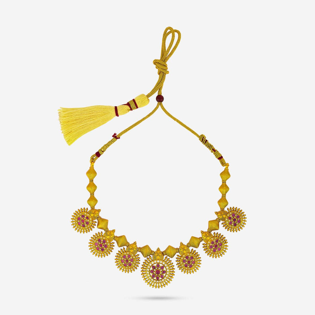 Temple Necklace Silver Temple Necklace 190610