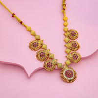 Temple Necklace Silver Temple Necklace 190610