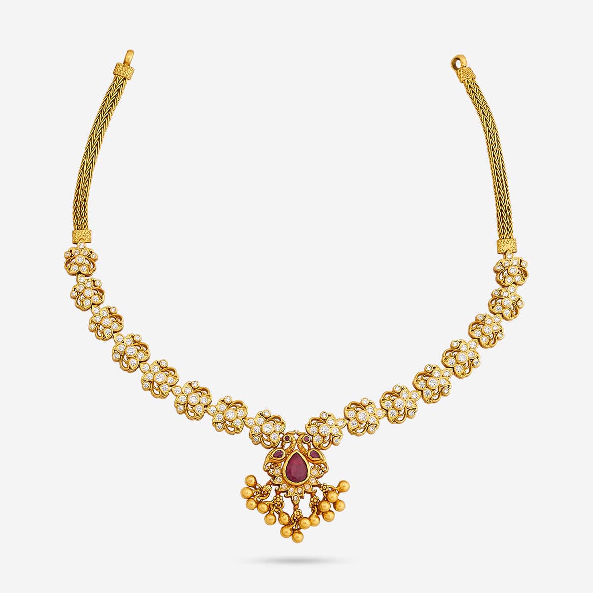 Temple Necklace Silver Temple Necklace 190612