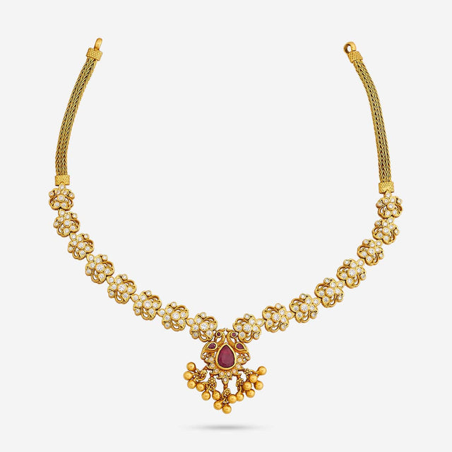 Temple Necklace Silver Temple Necklace 190612