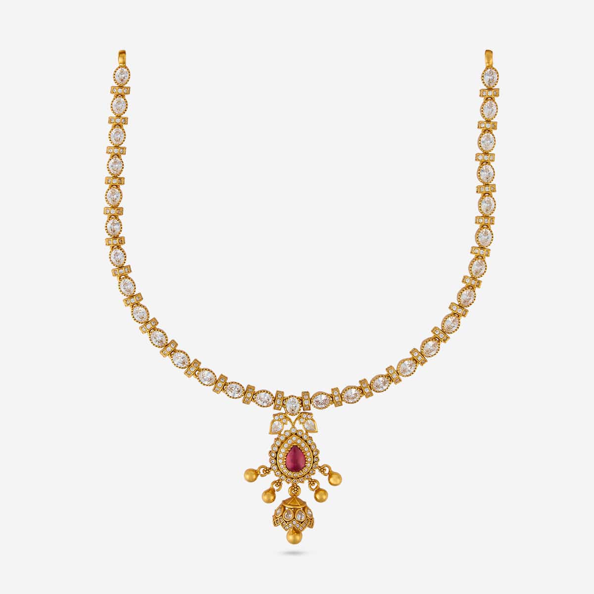 Temple Necklace Silver Temple Necklace 190615