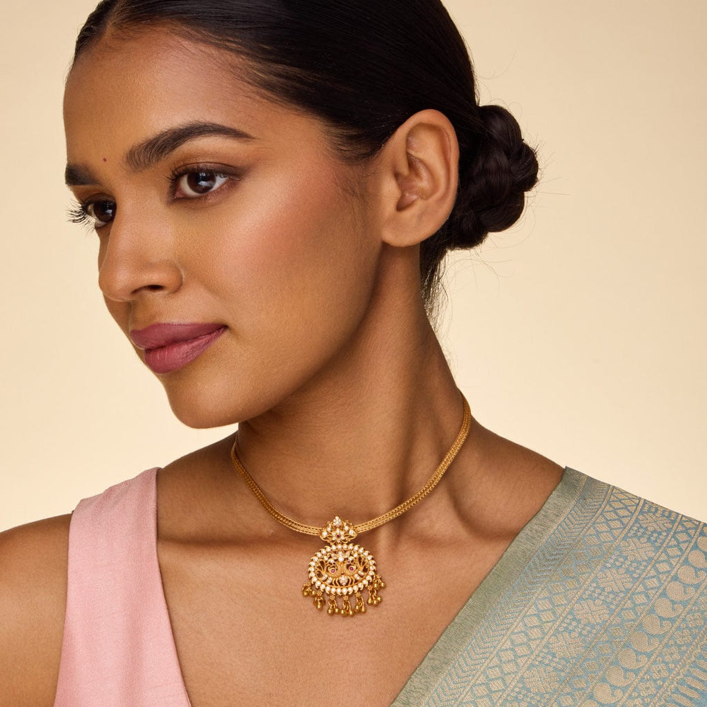 Temple Necklace Silver Temple Necklace 193296