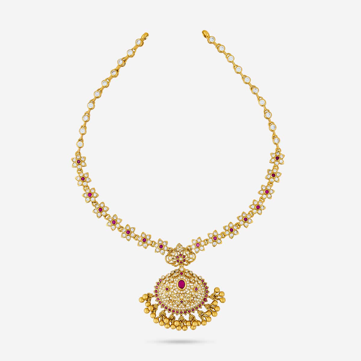 Temple Necklace Silver Temple Necklace 193853