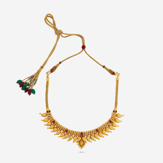 Temple Necklace Silver Temple Necklace 194027