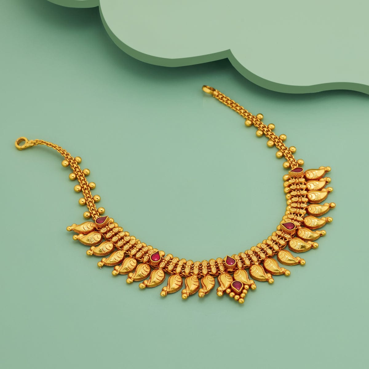 Temple Necklace Silver Temple Necklace 197074