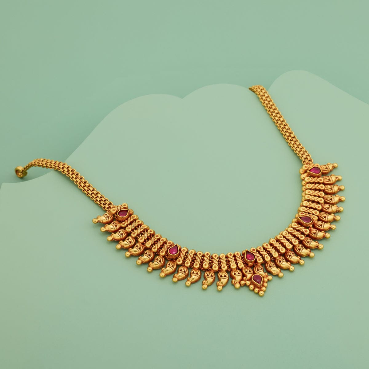 Temple Necklace Silver Temple Necklace 197076